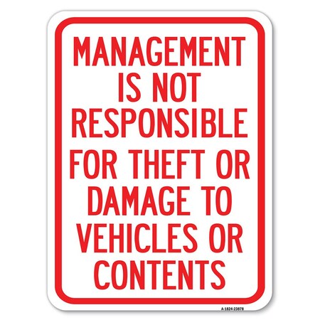 Signmission Safety Sign, 18 in Height, Aluminum, 23878 A-1824-23878